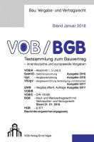 VOB/BGB für innerdeutsche und europaweite Vergaben, Ausgabe 2018