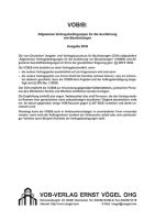 VOB/B Ausgabe 2016